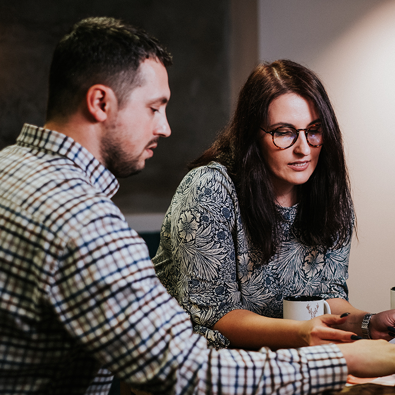 Man and Woman Team working for a NFP